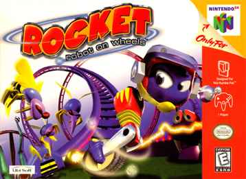 Rocket - Robot on Wheels N64
